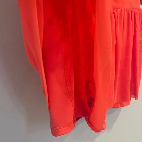 NWT Blogilates Women's Barre Active Romper, Medium - Coral Red - Picture 7 of 10